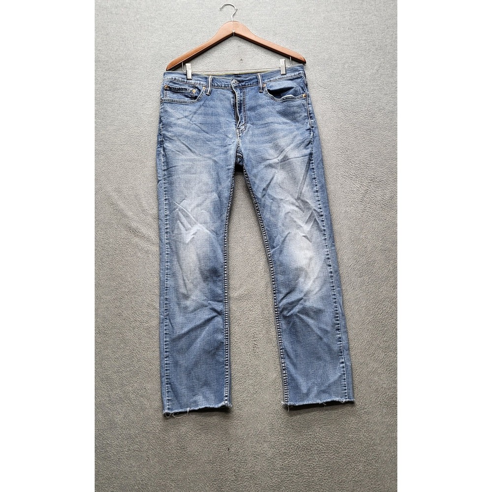 Levi's 511 Men Jeans 36X34 Blue Denim Straight Fit 29" Inseam READ